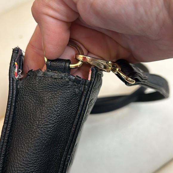 Betsey Johnson Black Heart‎ Crossbody Purse Bag - Picture 4 of 9